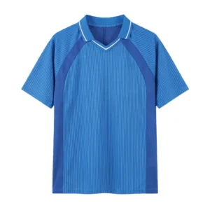 Striped V-Neck Soccer Jersey